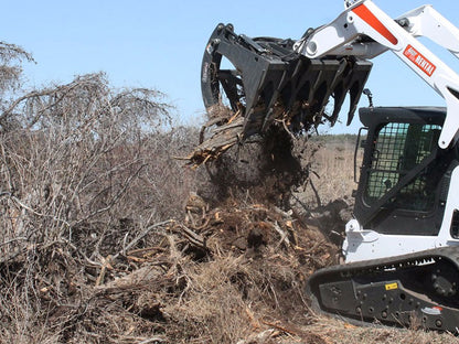 Virnig V60 Root Rake Grapple for Skid Steer Loader