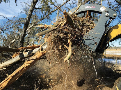 Virnig V60 Root Rake Grapple for Skid Steer Loader