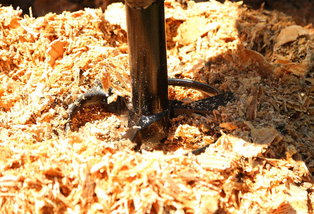 Eterra Auger Stump Planer for Skid Steer
