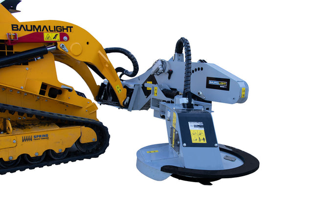 Baumalight BMM230 Guardrail & Barrier Mower for Mini Skid Steer