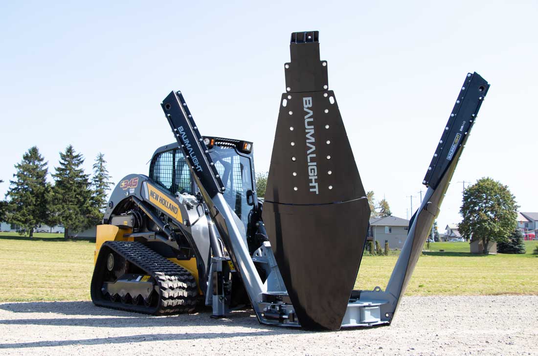 Baumalight DR448 Tree Spade For Skid Steer