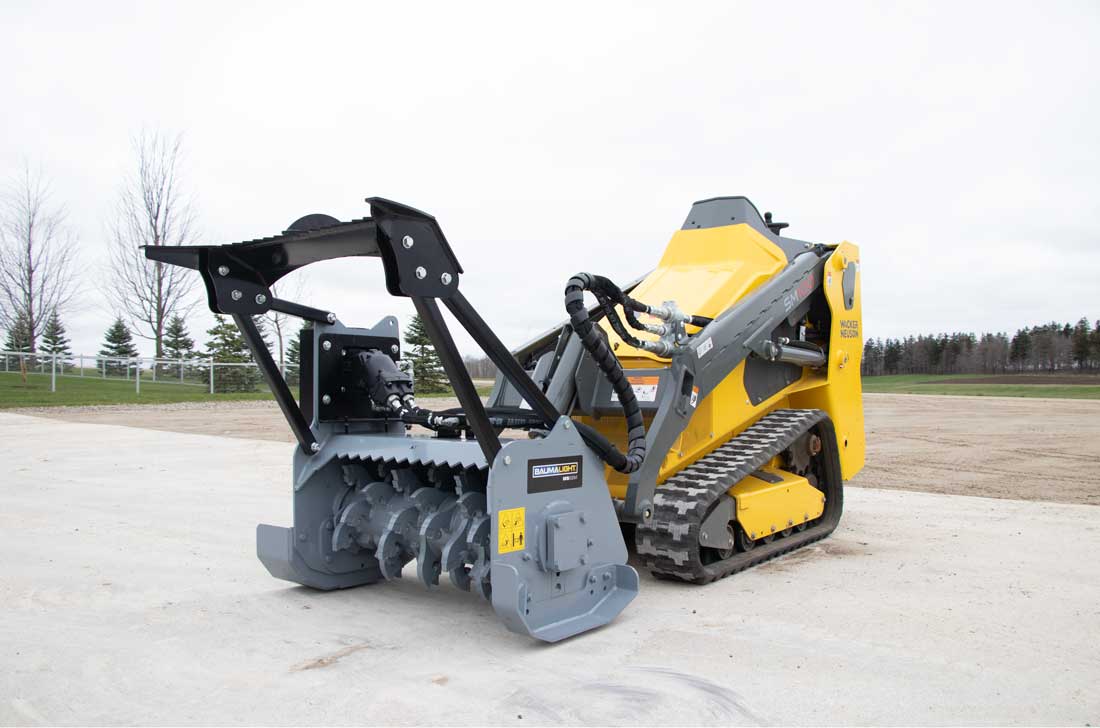 Baumalight MS530 Fixed Tooth Mulcher For Mini Skid Steer