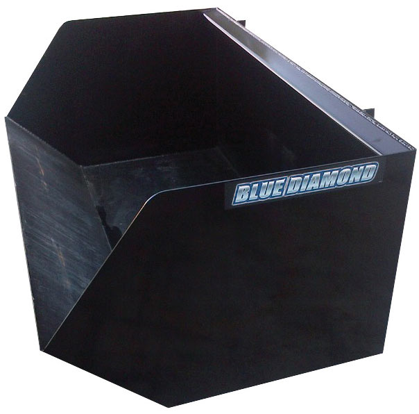 BLUE DIAMOND Dumpster Bucket for Skid Steer
