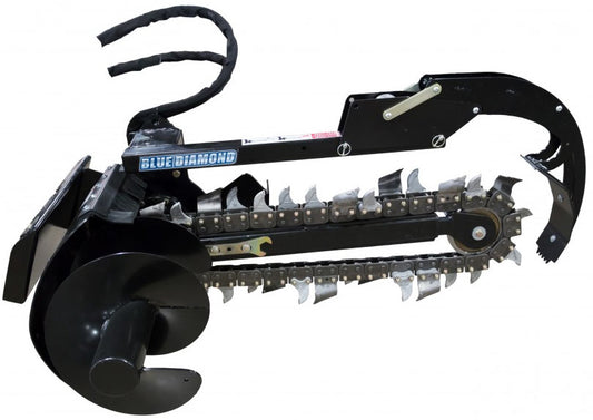 BLUE DIAMOND Trencher for Mini Skid Steer