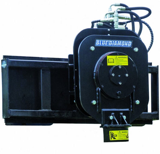 BLUE DIAMOND Post Driver for Skid Steer