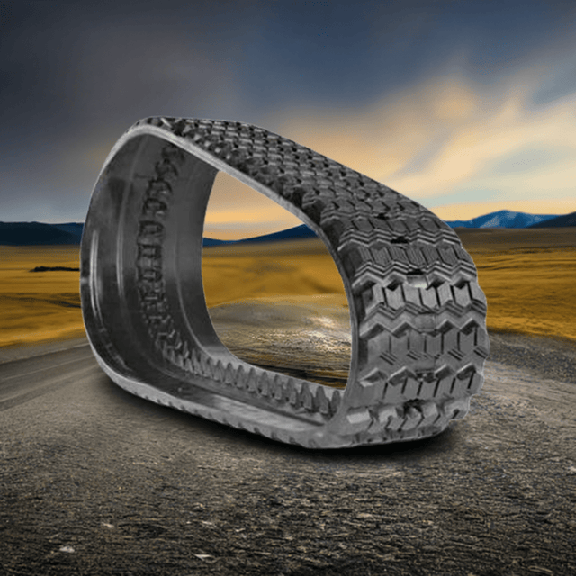 Bobcat 864G Rubber Track 13" Zig Zag Pattern