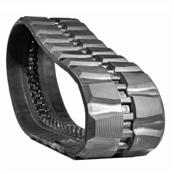 Bobcat T190 Rubber Track 16"  Staggered Block Pattern