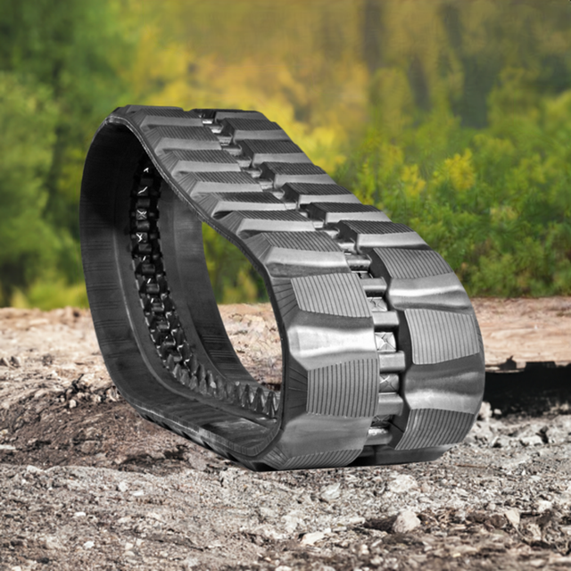 Bobcat T550 Rubber Track 16" Staggered Block Pattern