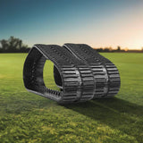 Set of Bobcat T66 Tracks 400x86x50 ( 16" ) Multi Bar Pattern