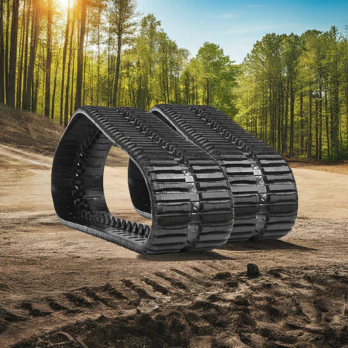 Set of Bobcat T750 Tracks 450x86x55 ( 18" ) Multi Bar Pattern