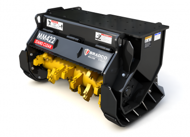 Paladin Drum Style Mulcher for Excavator Skid Steer