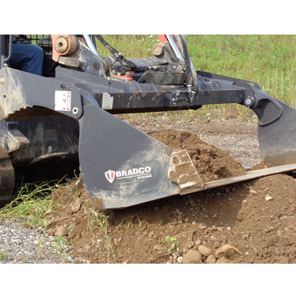 Paladin 4-In-1 Multi-Purpose Bucket for Skid Steer