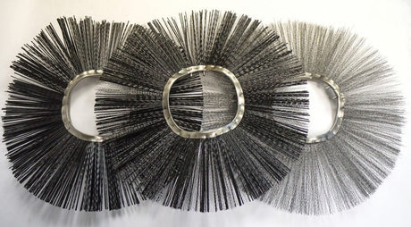 BLUE DIAMOND MANUAL ANGLE BROOM FOR SKID STEER - HEAVY DUTY SERIES 2