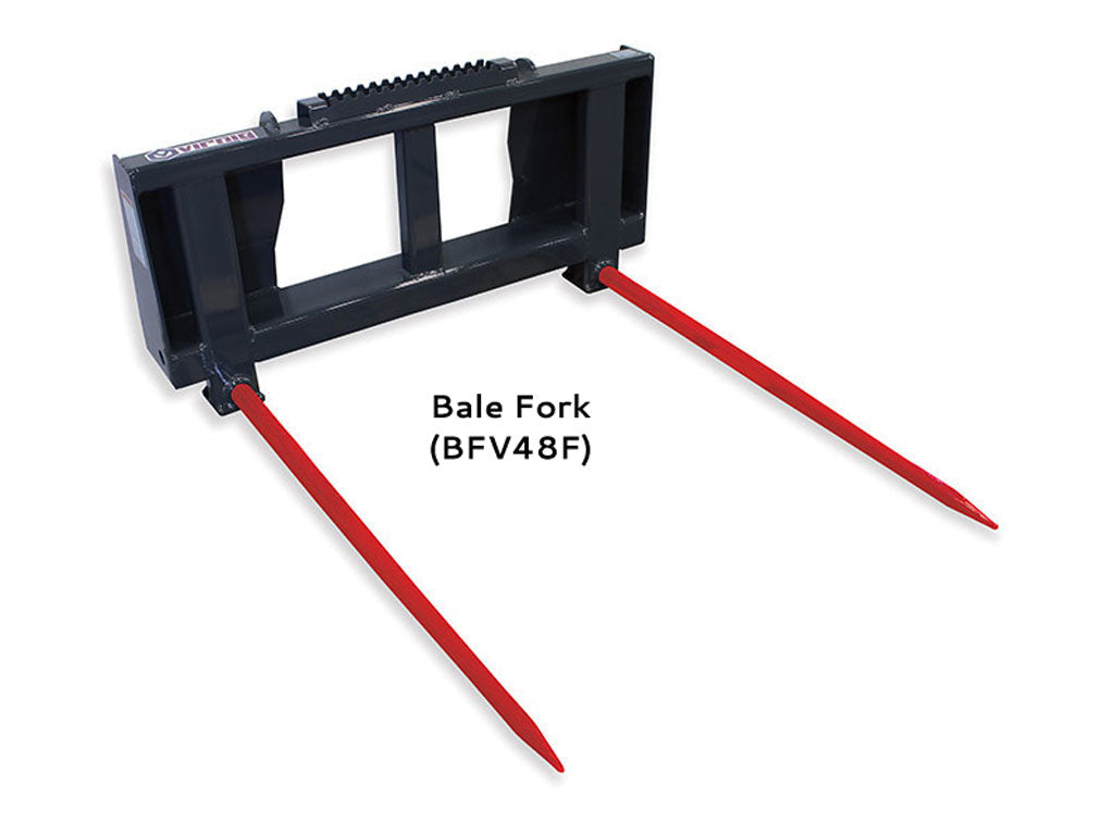 Virnig Hay Handling - Forged Hay Spears For Skid Steer