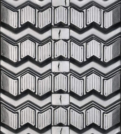 CAT 249B Rubber Track Zig Zag Pattern