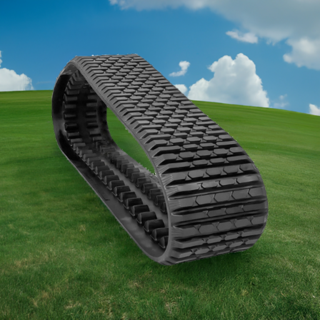 CAT 257 Rubber Track 381x101.6x42 ( 15" ) Multi Bar Pattern