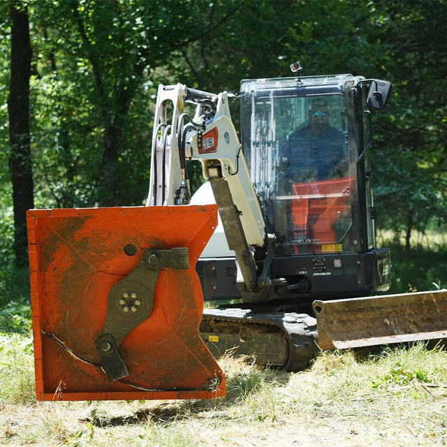 Eterra Cyclone Rotary Brush Cutter for Excavator