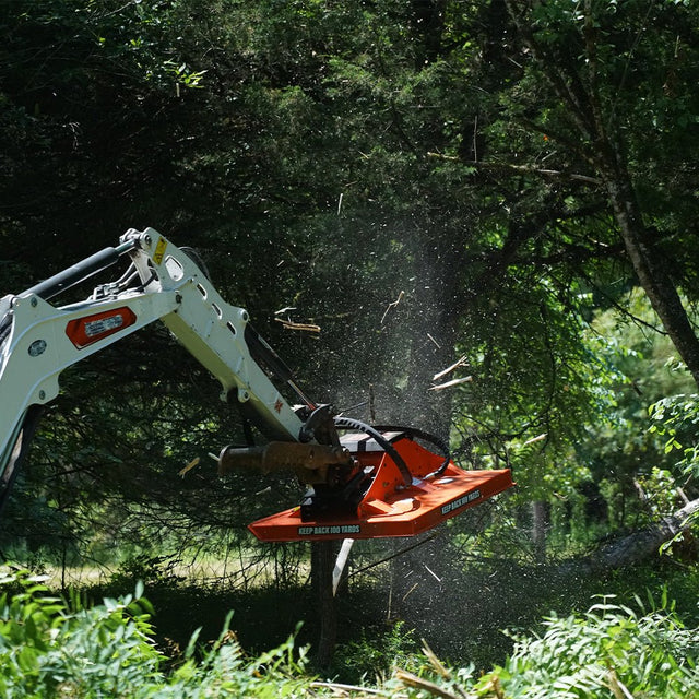 Eterra Cyclone Rotary Brush Cutter for Excavator