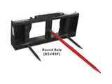 Virnig Hay Handling - Forged Hay Spears For Skid Steer