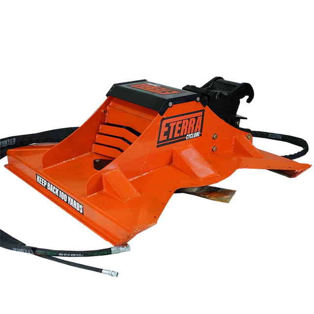 Eterra Cyclone Rotary Brush Cutter for Excavator