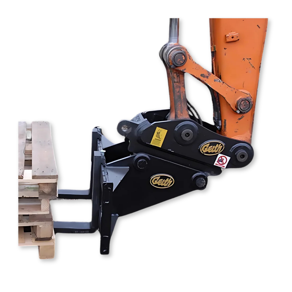 Geith Excavator Pallet Forks