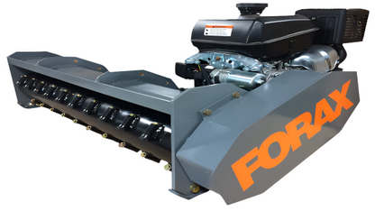 Forax Gas Powered Mulchers | Model GP40 | 40" Cutting Width | 14 HP Motor | For ATV, UTV & Tractor