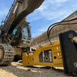 OSA HB Series hydraulic breaker mounted on excavator