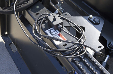 BLUE DIAMOND HYDRAULIC ANGLE BROOM FOR SKID STEER - HEAVY DUTY SERIES 2