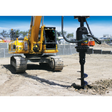 Digga SD45HPS-ECV High Powered "Supa" Anchoring Single Speed Auger Drive with ECV