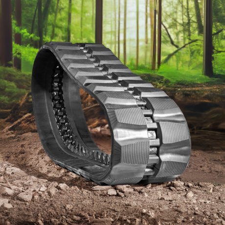 John Deere 320VTS Rubber Track Block Pattern