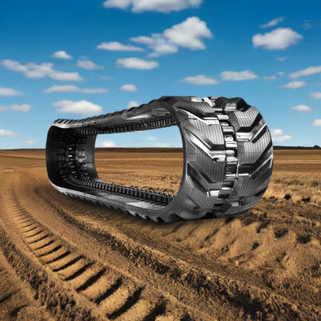 John Deere 35D Rubber Track Block Pattern