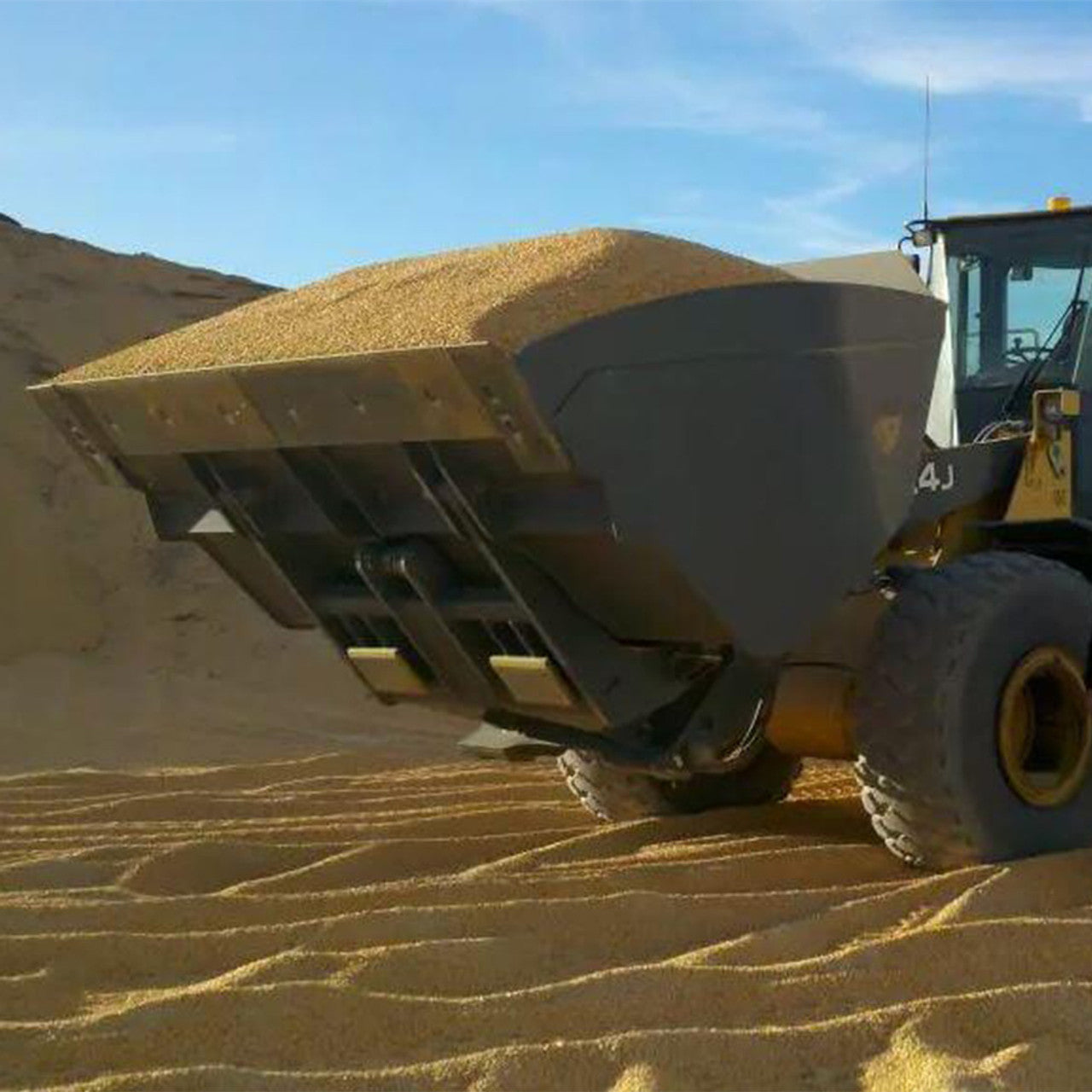 Maxx Rollout Bucket for Skid Steer with Bolt-On Cutting Edges