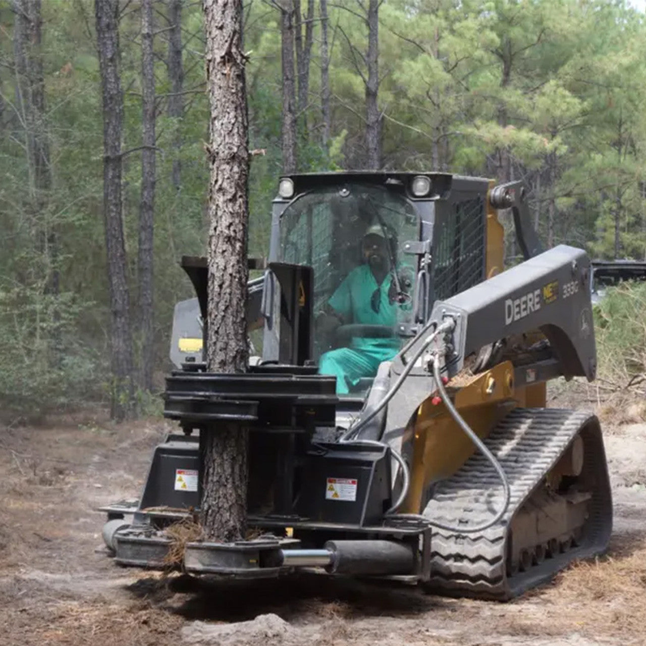 MAXX Timberwolf Forestry Tree Shears Attachment for Skid Steer 14" & 16"