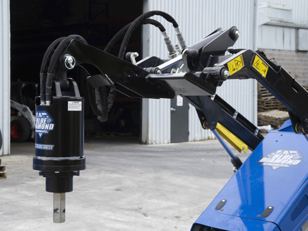 BLUE DIAMOND MINI AUGER DRIVE for Mini Skid Steer