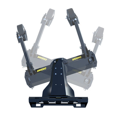 Digga Mini Skid Steer Loader Soil Conditioner Power Rake