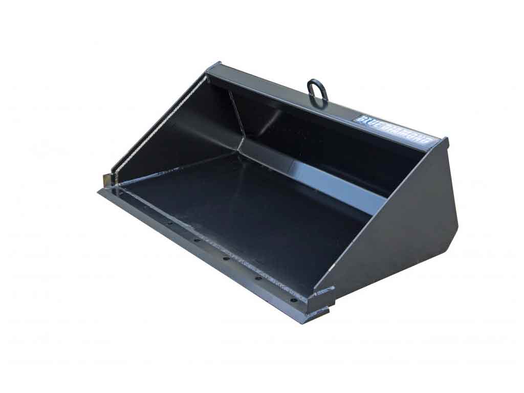 BLUE DIAMOND Low Profile Buckets for Mini Skid Steer