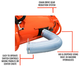 Eterra Hurricane BMX-450 Concrete Mixer for Skid Steer