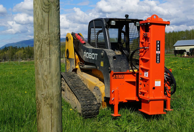 Eterra PDX-1000 Post Driver for Skid Steer