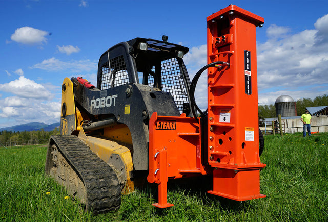 Eterra PDX-1000 Post Driver for Skid Steer