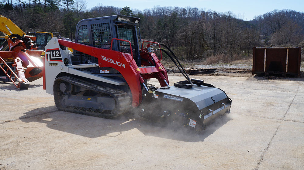 BLUE DIAMOND Pickup Broom for Skid Steer Series 2