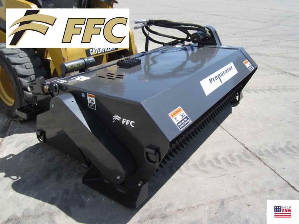 Paladin / FFC Preparator Landscape Rake for Skid Steer