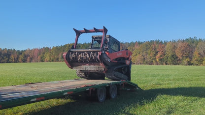 Video of V70 Tree Drum Mulcher for Skid Steer