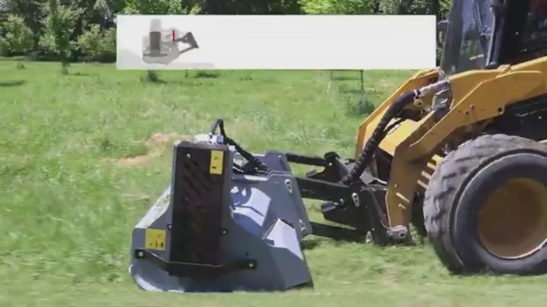 Baumalight FEB700 Flail Mower For Skid Steers