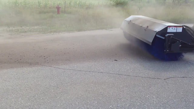 Virnig Angle Broom for Skid Steer