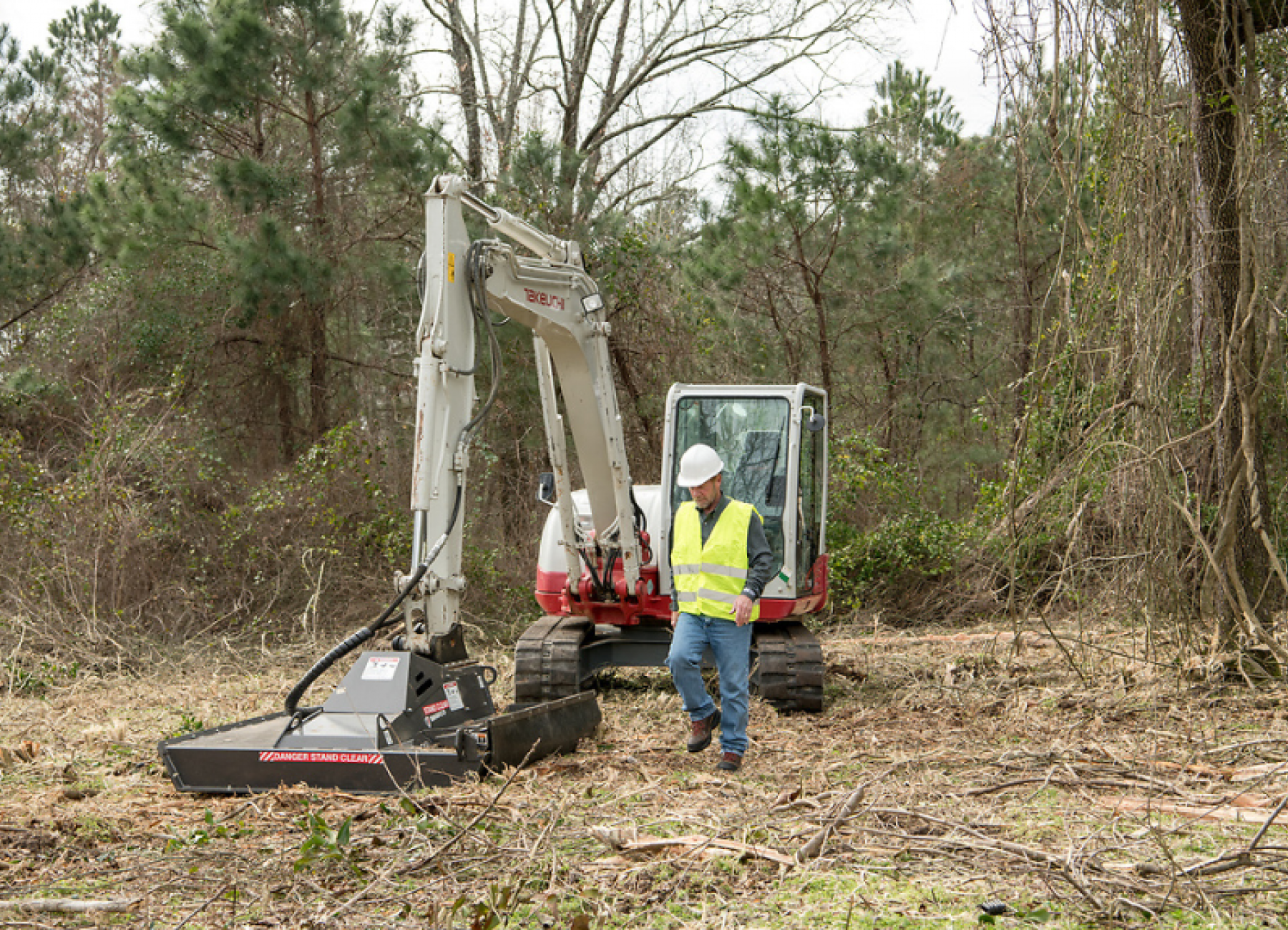 Paladin MX Series Brush Cutter for Mini Excavator