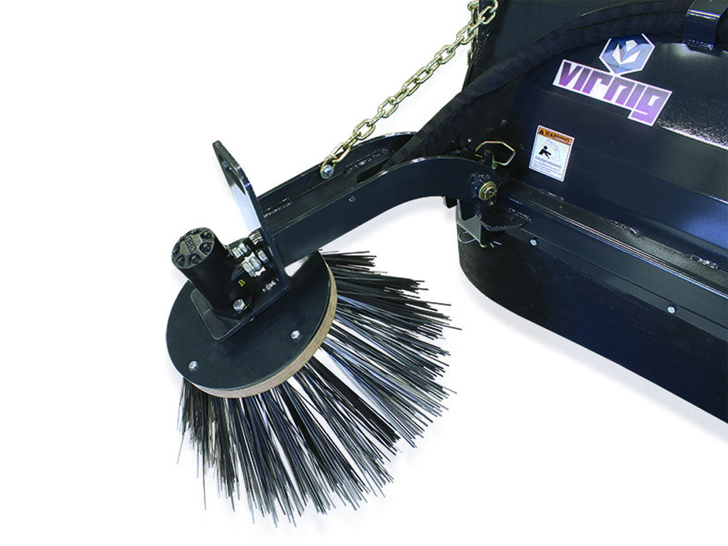 Virnig Pick-Up Broom for Skid Steer Loader