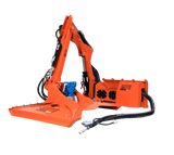 Eterra Raptor Boom Arm Mower for Skid Steer