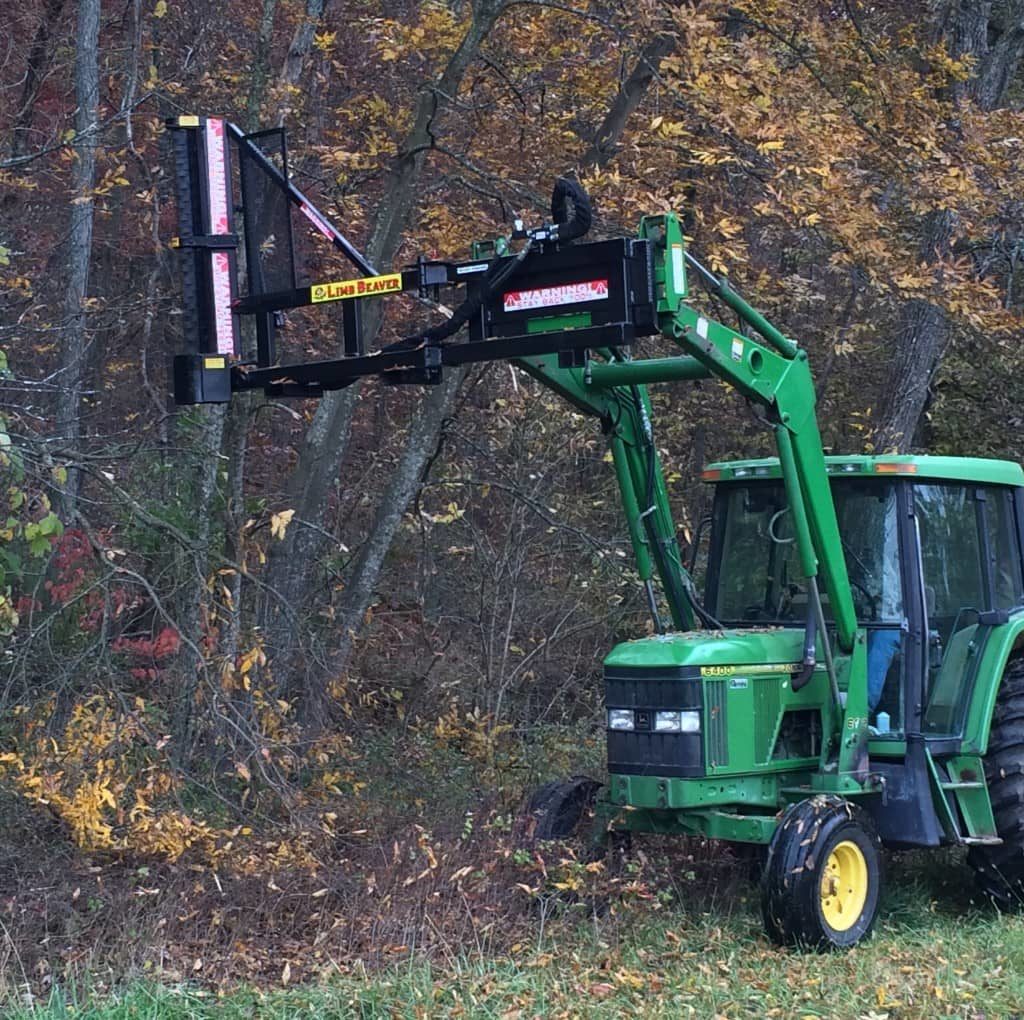 Limb Beaver LB6TR Brush Cutter For Tractor Loader