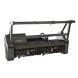 Shearex HM-Series Skid Steer Mulching Head for grinding brush trees and stumps into fine mulch during land clearing operations