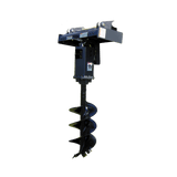 WAIN ROY 4 foot auger bit for skid steers mini excavators and backhoe loaders for post hole drilling and foundation work